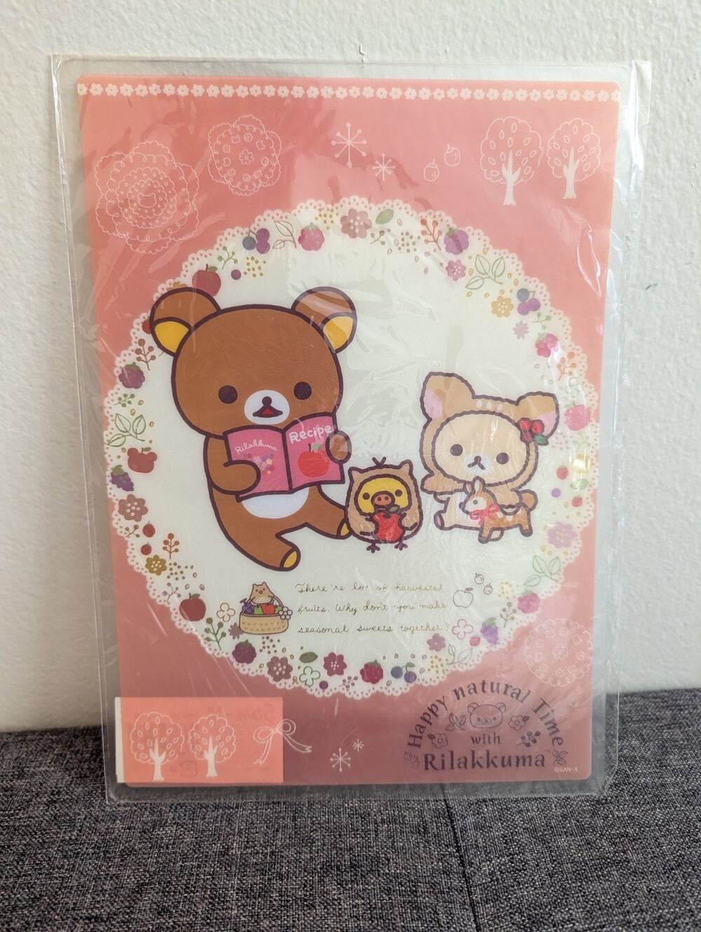 Rilakkuma Happy Natural Time Desk Mat